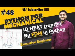 Heat Diffusion Equation 1d Using Python
