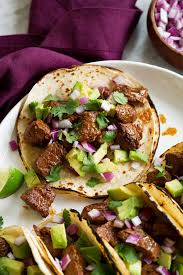 steak tacos cooking cly