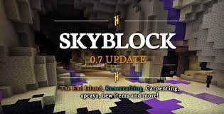 Skyblock Patch 0 7 The End Carpentry