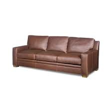 hanley stationary leather sofa 223 96