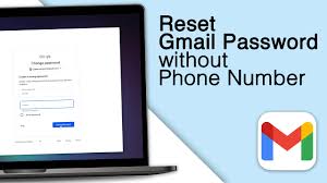 how to reset gmail pword without