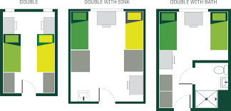 room types university housing