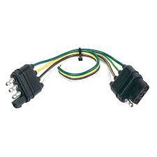 Electrical wire harnesses and connectors hopkins. Hopkins Towing Solutions 4 Wire Flat Extension 48145 At Tractor Supply Co