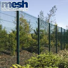 Pvc Painted 3d Garden Wire Fencing With