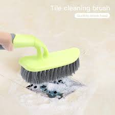 scrub brush cleaning shover scrubber