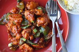 Chilli Chicken Indian gambar png