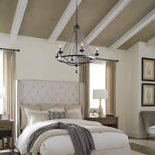 Poorly lit, vaulted ceilings can easily create an oppressive shadow above you. Dream Big 19 Vaulted Ceiling Lighting Ideas Ylighting Ideas