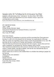 19 sle grievance letters in pdf