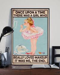 loved makeup it was me poster ebay