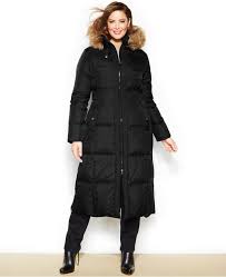Larry Levine Plus Size Quilted Down Puffer Coat Plussize