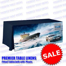 Customize high quality brand table cloths for trade shows & events. Office 6ft Custom Table Cover Printed Company Branded Stretch Fit Open Back Business Industrial Msgtours Com