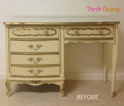 paint your old french provincial furniture