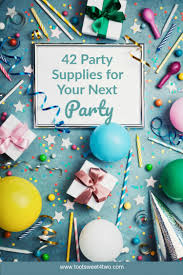 Modern party decorations & supplies. 42 Party Supplies For Your Next Party Toot Sweet 4 Two