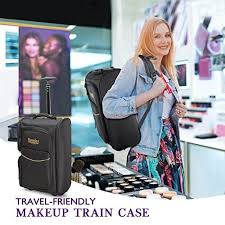 travel makeup train case professional