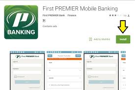 Express mail checks or money orders; First Premier Bank App Platinum Offer