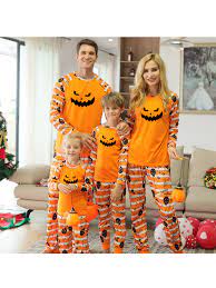 biekopu halloween family pajamas