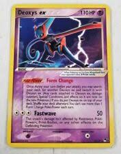 There are often different versions of the same pokemon card (foil, holo…), so be sure to pick a few comparables from the search results that are just like your card. Pokemon Tcg Ex Deoxys Individual Trading Card Games Ultra Rare In English For Sale Ebay