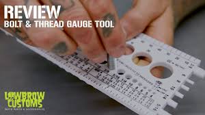 Hardware Bolt And Thread Gauge Tool Review