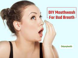 diy mouthwash to get rid of bad breath