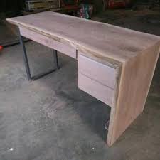Live edge l shape 64 desk to make your home a little brighter. Live Edge Desks Slab Work Tables Custommade Com