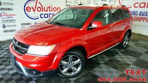 Place the key fob on the start button, push in and press the brake to start the vehicle. 2018 Used Dodge Journey Crossroad Fwd At Evolution Cars Serving Conyers Ga Iid 20793478