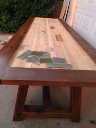 Tile Top Provence Dining Table