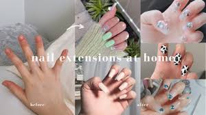 how i do gel nail extensions at home