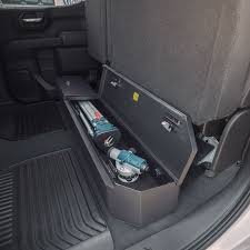 under seat storage lockbox