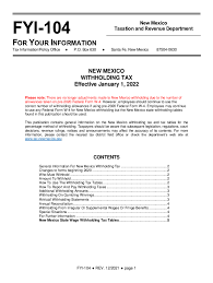 federal withholding tax table fill out