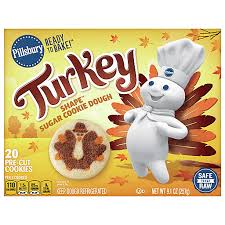 pillsbury sugar cookie dough turkey 20