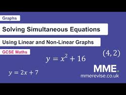 Solving Simultaneous Equations Using