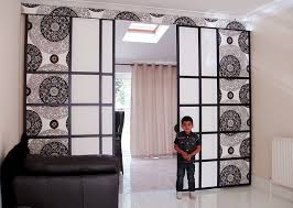 using room dividers to maximise space