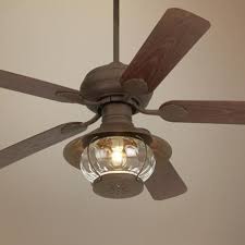 Rustic Indoor Outdoor Ceiling Fan