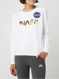 The nasa polar fleece pullover features a solid color design with varying nasa embroidered nasa lends their iconic branding to this rad pullover. Nasa Pullover Nasa Pulli Damen Herren Online Kaufen 0 Versand P C Online Shop
