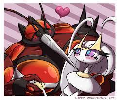 Buzzwole x pheromosa | Pokemon art, Pokemon fan art, Cute pokemon