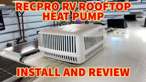 houghton rv rooftop ducted heat pump