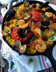 spanish seafood paella recipe ciao