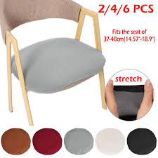 To find the tablecloth drop (the length your tablecloth will hang down from the tabletop), you simply subtract the table length from the linen size and then divide by two. 2 4 6 Pcs Stretch Removable Washable Dining Room Chair Seat Cover Slipcover Buy From 10 On Joom E Commerce Platform