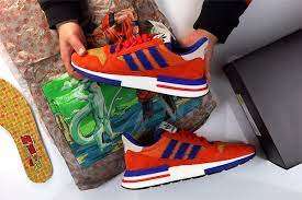 Buy adidas zx 500 restomod dragon ball z son goku d97046 orange (12.5) and other fashion sneakers at amazon.com. Unboxing The Dragon Ball Z X Adidas Zx 500 Rm Goku