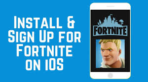Download the ipa file using the link below and follow the installation instructions. How To Install Sign Up For Fortnite On Iphone Or Ipad 2018 Youtube