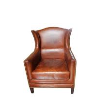 buckingham aged full grain leather wing