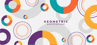 colorful geometric circle shape