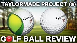 Taylormade Project A Golf Ball Test Review