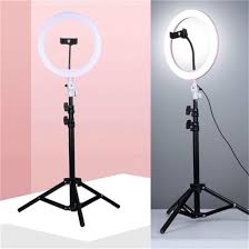 30cm Selfie Led Ring Light With 7 Fit Tripod Stand Cell Phone Holder Dimmable 3 Light Modes For Live Stream Makeup Facebook Youtube