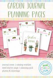 Garden Journal Planner Pages