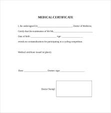 Medical Certificate 15 Download Free Documents In Pdf Word
