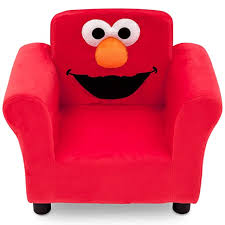 The natural colour and durable wood design provides rustic charm and will be a stylish and practical choice to any modern home. Amazon Com Sesame Street Elmo Upholstered Chair By Delta Children Baby