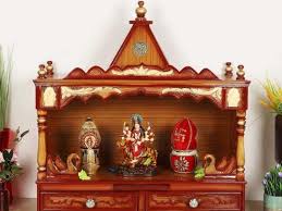 wooden pooja room designs for home