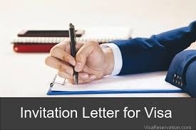 Invitation letter for visitor visa for wedding. Invitation Letter For Schengen Visa Letter Of Invitation For Visa Visa Reservation