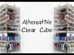 clear cube muji acrylic storage